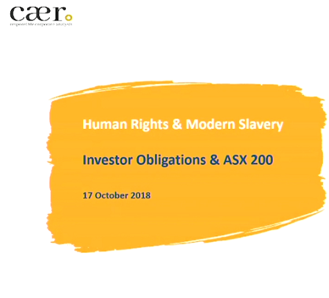 Human Rights & Modern Slavery by Nina Haysler - Alphinity