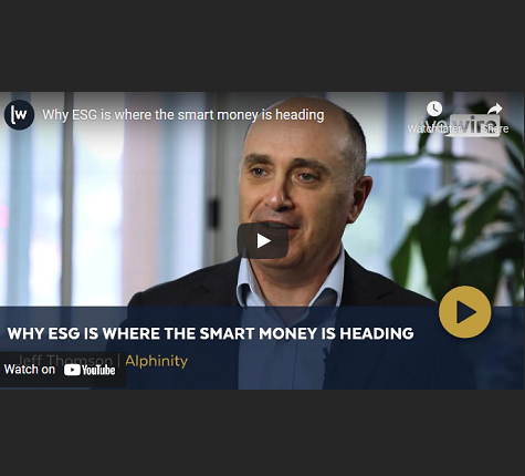 Why ESG is where the smart money is heading - Alphinity